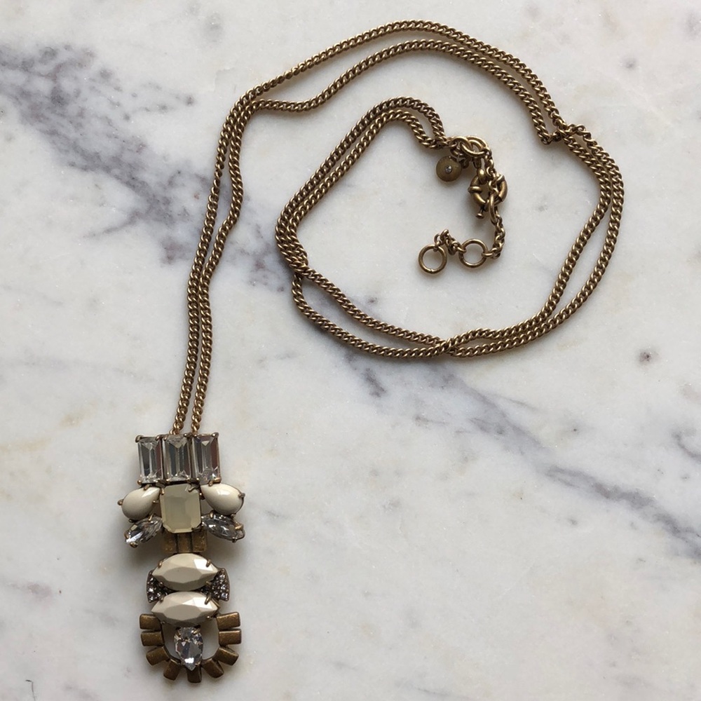 NWOT JCrew Jeweled Pendent Necklace